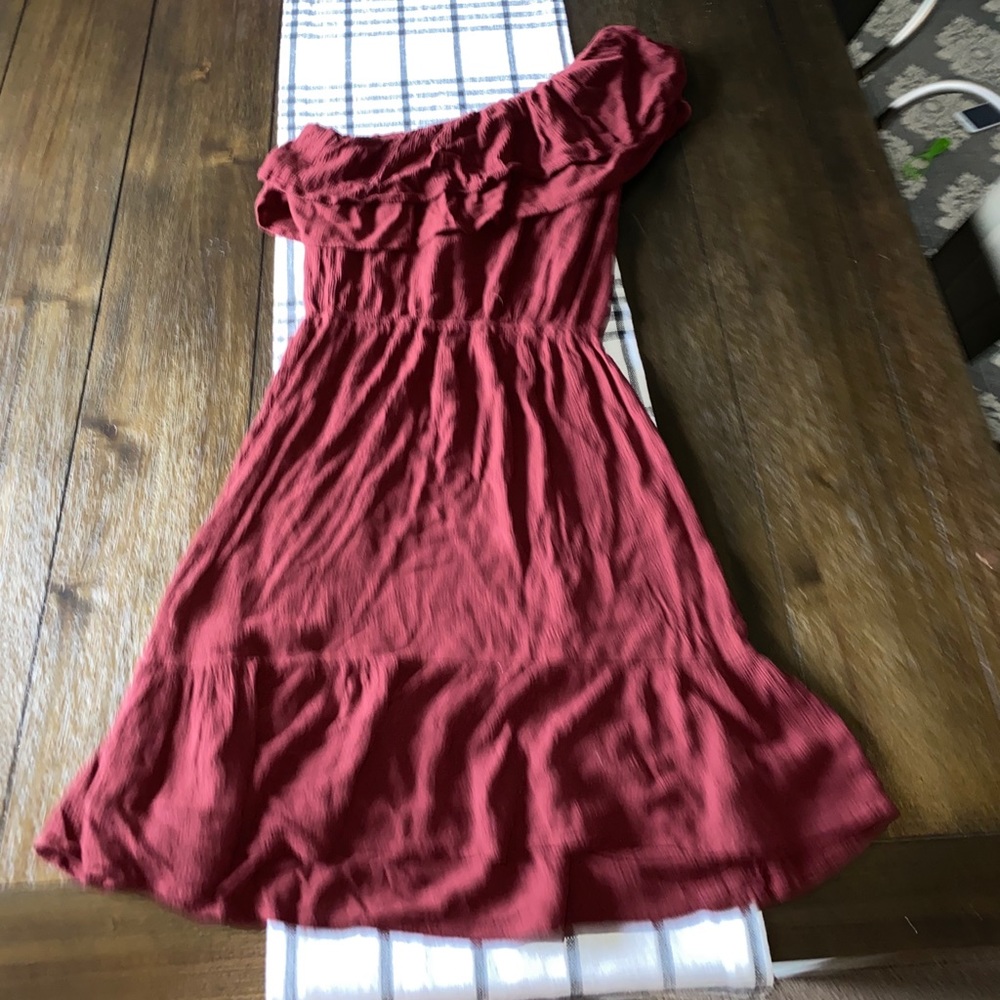 🎄One shouldered dress